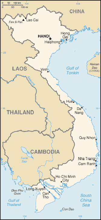 Map Of Southeast Asia And China. Map Vietnam Travel Insurance