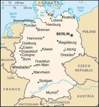 Map Germany Travel Insurance Map Germany Travel Insurance